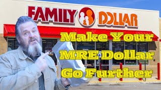 Homemade MRE From Family Dollar Is This Even Possible [upl. by Sidwell]