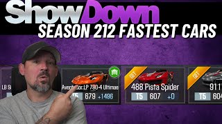 CSR2 Elite Showdown Fastest Cars Season 212 [upl. by Edmund16]