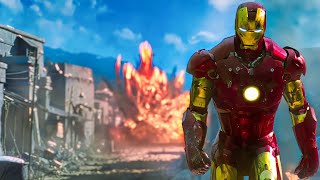 Iron Man Suit Up  Mark III Armor  Iron Man vs Terrorists Gulmira Fight  Iron Man 2008 Clip [upl. by Alyahsal]