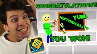 HE GANADO BALDIS BASIC IN EDUCATION EN GEOMETRY DASH  Nuevos Niveles  DeGoBooM [upl. by Butch]