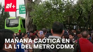 Fallas en la Línea 1 del Metro CDMX hoy 25 de julio 2024  Despierta [upl. by Elihu]