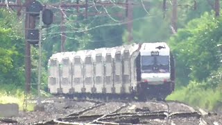 NJ Transit ALP45DP 4508 Pushing 8 Multilevels in Diesel Mode [upl. by Janet]