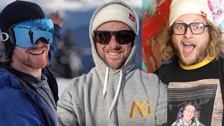 Snowboarders In Whistler Podcast with Chris Andreas amp Kevin [upl. by Theadora]