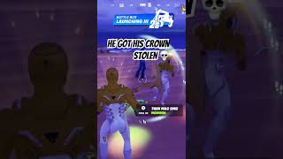 His crown got stolen ytshorts fortnite onepiece anime roblox fyp foryou youtubeshorts [upl. by Florella]