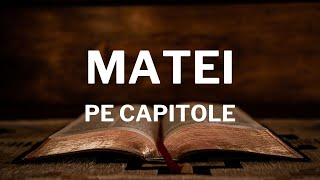 Lectură Biblică Matei 1  Verset cu Verset Text și Audio [upl. by Timothea]