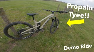 Propain Tyee Demo Ride [upl. by Noslien]