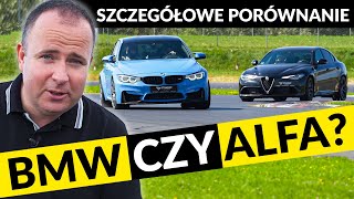 Tu liczą się EMOCJE BMW M3 vs ALFA Giulia Quadrifoglio [upl. by Sydelle]