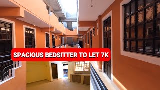 BEDSITTER HOUSE TOUR STUDIO TO LET ksh7000 bedsittertour [upl. by Jeminah]