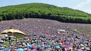 Pelerinajul de Rusalii de la SUMULEUCIUC Pentecost Pilgrimage Harghita Romania 2015 [upl. by Hussein]