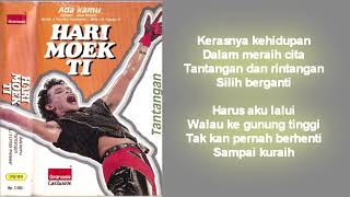 Hari Moekti  Tantangan Lirik [upl. by Ayikahs]