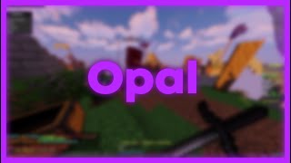 Opal Client on Hypixel  Strafe Speed Fast Scaffold Full Autoblock [upl. by Ennaylime]