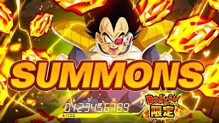 🔴LIVE SUMMONS FOR DIRTY FIREWORKS VEGETA THE SYNC HAS BEGUN Dokkan Battle [upl. by Ytrebil]