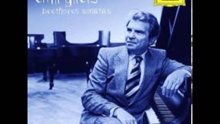 Emil Gilels Beethoven Sonata No 14 Moonlight [upl. by Elem]