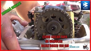 CÓMO SACAR TAPA DE VALVULAS BAJAJ BOXER 150 BM [upl. by Ynamreg]