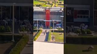 Airview of McDonalds at karachi airport [upl. by Abe431]