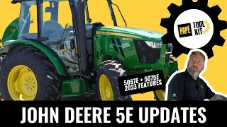 John Deere 5E Series with Premium Cab 2023 [upl. by Hendry]