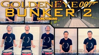 GoldenEye 007  Bunker 2 DrumKeyboard Cover DonutDrums [upl. by Airdnek451]