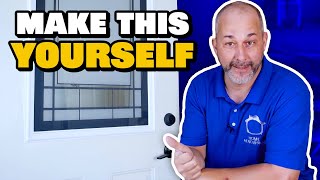 Make Your Own Custom Front Door DIY Door Installation [upl. by Oliric328]