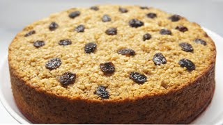 Healthy Oatmeal Cake Recipe [upl. by Ecinnaj]