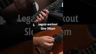 Super άσκηση Legato το 180bpm kithara mathimatakitharas guitar [upl. by Oinota]