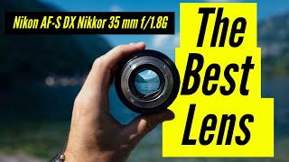 Nikon AFS DX Nikkor 35 mm f18G Prime Lens Review  Best Lens for Nikon d5600 Test Shots amp Videos [upl. by Eldrid]