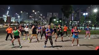 Zumba dance fitness lovers AUHADZDF by Coach Joyce [upl. by Tacy]