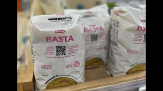 Violenza sulle donne alla Coop la pasta per dire quotbastaquot [upl. by Esemaj]