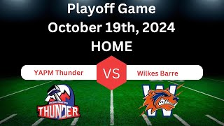 20241019 8U Thunder vs Wolverines [upl. by Echikson517]