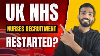 UK NHS Nurses recruitment update  Latest update on the Nurses recruitment in the UK NHS [upl. by Ailene]