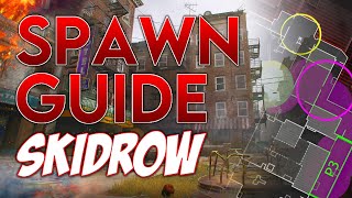 Skidrow Hardpoint SPAWN GUIDE for MW3 Ranked Play [upl. by Frendel]