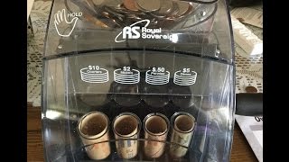 Review Royal Sovereign Manual Coin Sorter QS1 [upl. by Neil159]