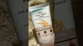 I Tried the Mamaearth Rice Water Face Wash [upl. by Erlina968]