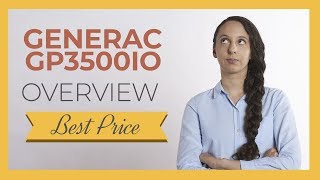 Generac GP3500iO Review  Open Frame RV Ready Inverter Generator [upl. by Salita]