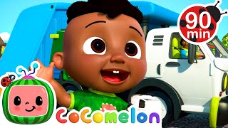 Wheels on the Bus  Codys Recycling Truck  CoComelon  Its Cody Time  Nursery Rhymes for Babies [upl. by Eimmit]