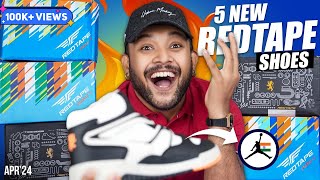 Top 5 Best Red Tape Casual ShoesSneakers for Men Under 1500 🔥 Amazon Shoes Haul 2024  ONE CHANCE [upl. by Nahtan509]