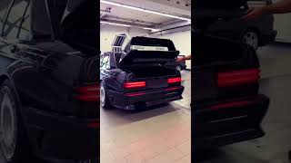 Mercedes Benz W201 E190 EVO mercedes w201 evo germany tuning cars uzbekistan tashkent [upl. by Powder]