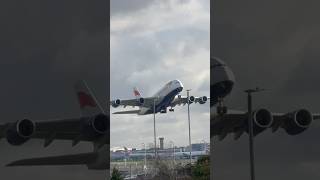 British Airways Airbus A380800 from Heathrow Airport AirVloggingGP [upl. by Alene909]