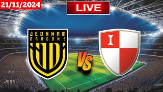 Jeonnam Dragons Vs Busan I Park  Korean  League Live Match Score HD 2024 [upl. by Areht]