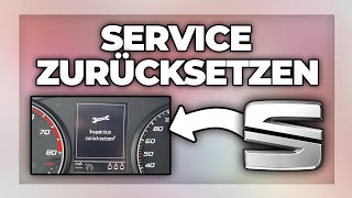 SEAT Service zurücksetzen  Inspektion reset Tutorial [upl. by Hnaht145]