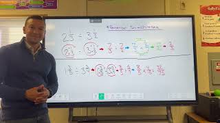 Dividing Mixed Numbers [upl. by Iilek]