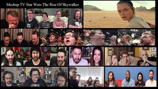 Star Wars  The Rise Of Skywalker Teaser Reaction Mashup [upl. by Nodnas]