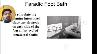 Faradic Foot Bath [upl. by Cahilly]