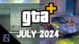 GTA Plus New Monthly Event JULY 2024  Exclusive Rewards Bonuses amp MORE  GTA Online [upl. by D'Arcy]