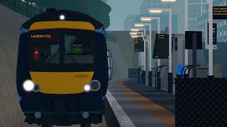 SCR 200 Sneak Peek  Carnalea Bridge et Class 170 [upl. by Yewed]