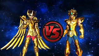 Los Caballeros del Zodiaco Alma De Soldados Seiya de Sagitario VS Aioria de Leo [upl. by Verla]