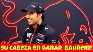 A Checo Pérez no le preocupa firmar contrato con Red Bull 2025 y se concentra en GP de Bahrein F1 [upl. by Akena]