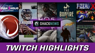 Quakeholio Madden 21 Ghost of Tsushima and Star Fox Shacknews Twitch Highlights  Episode 16 [upl. by Croteau]