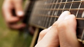 How to Play a HammerOn  Fingerstyle Guitar [upl. by Nyladnarb193]