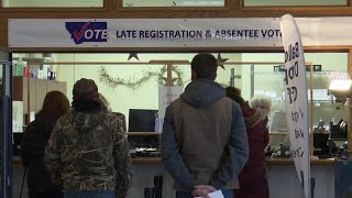 Montana counties will count votes throughout the night following new law [upl. by Aerahs]