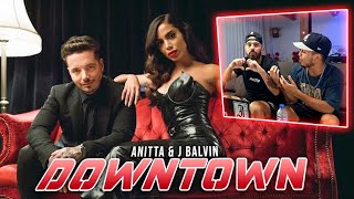 Anitta amp J Balvin  Downtown  REACCIÓN [upl. by Eilyr]